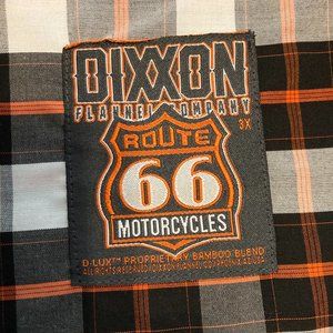 Dixxon Flannel Company *ROUTE 66* Short Sleeve Shirt 3X Like New *BIG and TALL*